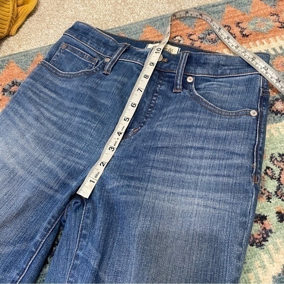 Madewell Size 26‎ 10” High Rise Skinny Jeans Tulip Hem Edition - Picture 13 of 15